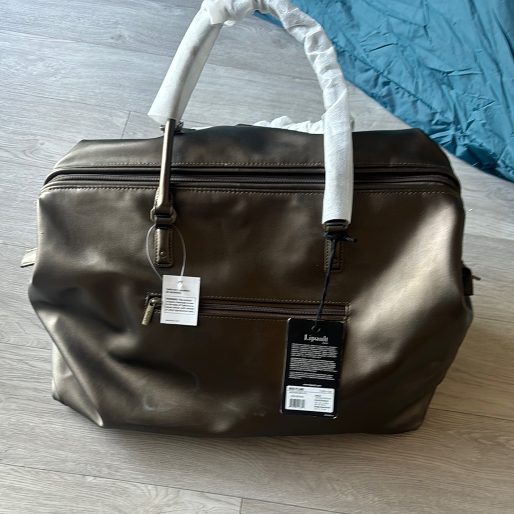 Men's Brown Travel Bag